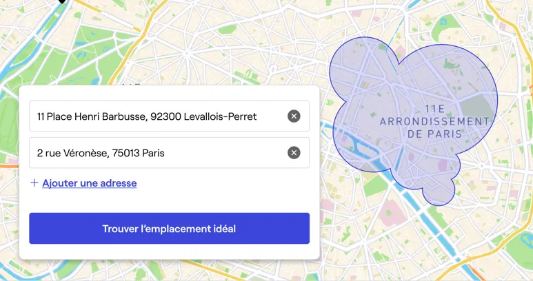 Emplacement de bureau idéal